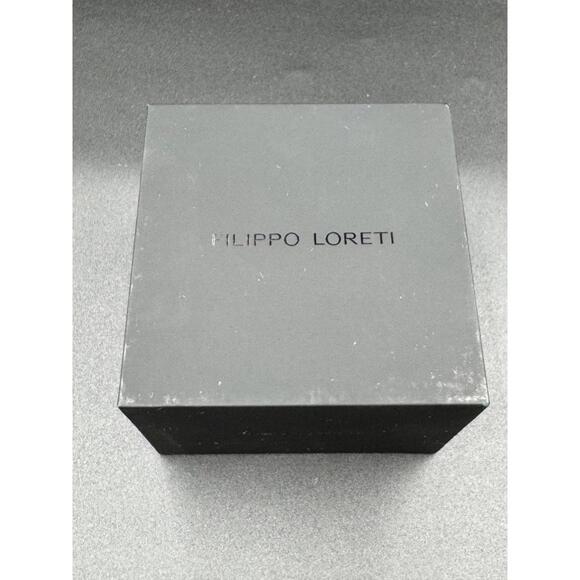 Filippo Loreti Ascari Monza Two Tone Blue Gold Steel Chronograph 42mm New Box MN